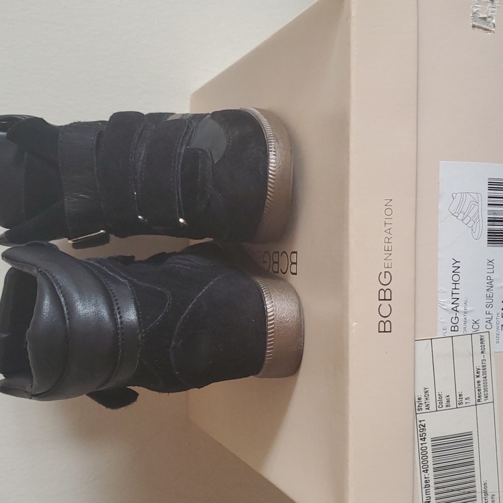BCBG wedge sneakers